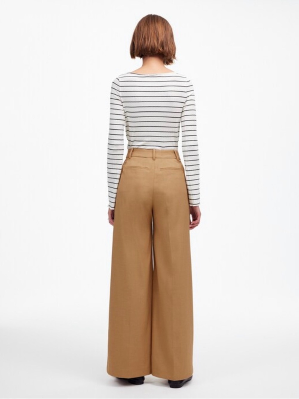 Madewell Harlow Super Wide Leg Trousers - Picture 2 of 6